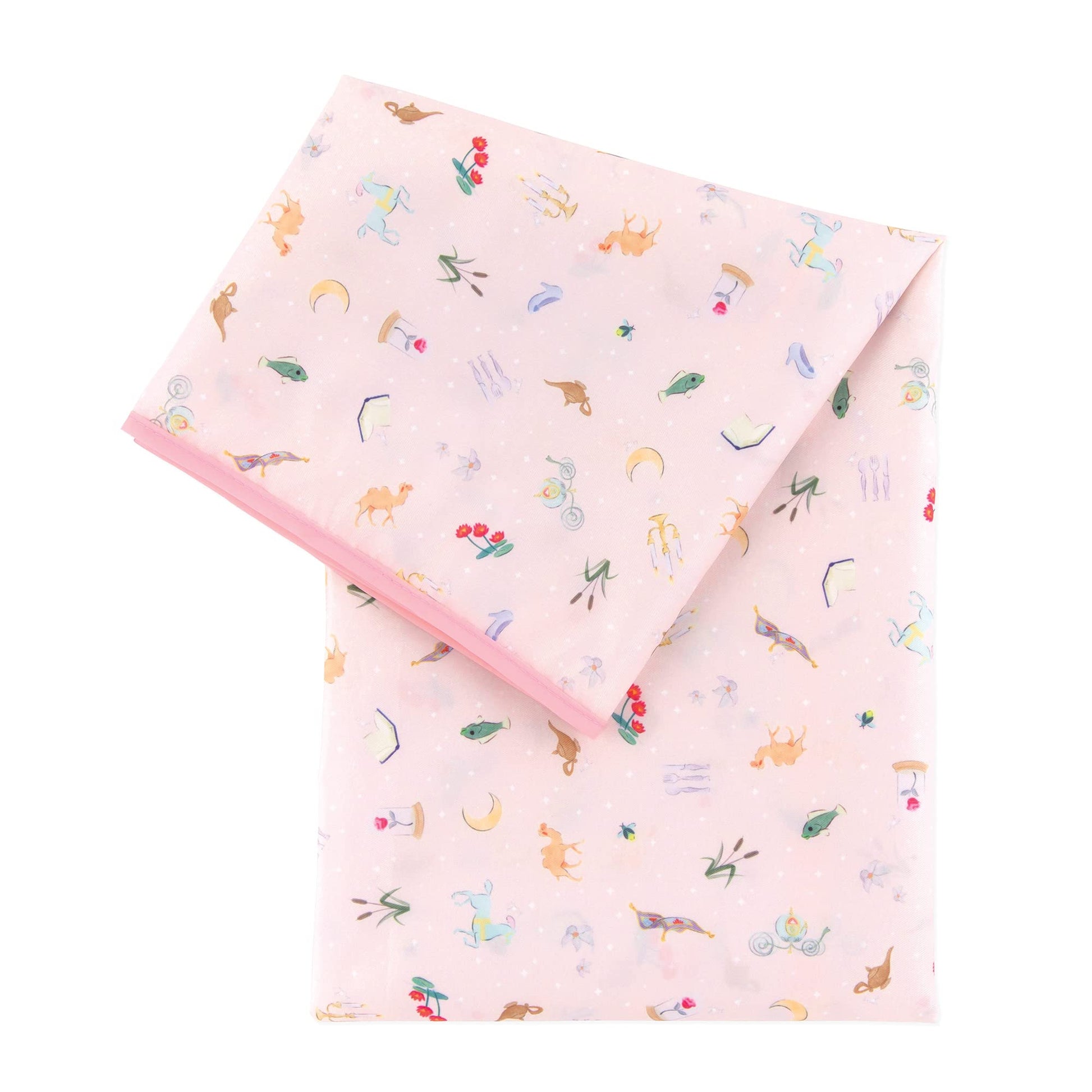 Bumkins Baby Splat Mat For Under High Chair, Disney Princess Waterproof Washable Cloth For Arts And Crafts, Playtime Mats For Ki