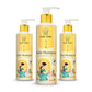 Pure Aura Baby Shampoo (Pack Of 3, 200Ml Each) | With 10 Ayurvedic Herbs | Paraben & Chemical-Free | Gentle Hair & Scalp Care | 