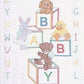 Jack Dempsey Needle Art Baby Blocks Crib Quilt Top