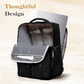 ILCOLPO Diaper Bag Backpack,Baby Bag Backpack with Changing Station,Waterproof Large Diaper Bag for Baby Boy Girls,Paaleras Para
