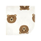 Hudson Baby Unisex Baby Flannel Cotton Washcloths, Brown Bear 10 Pack, One Size
