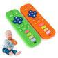 Hooku 2 Pack Remote Teether for Babies, Silicone Teether for 6-12 Months, Baby Teething Toys, Sensory Toys