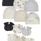 Onesies Brand Unisex Baby 12-Piece Cap And Mitten Set, Sayings Board, Newborn