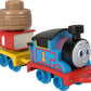 Thomas & Friends Toddler Toy My First Thomas Push-Along Train with Stacking Cargo for Kids Ages 18+ Months