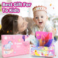 usrela Baby Toys 6 to 12 Months - Tissue Box Toy, Baby Toys for 6 12 18 Months, Unicorn Tissue Learning Toys with Alphabet Numbe