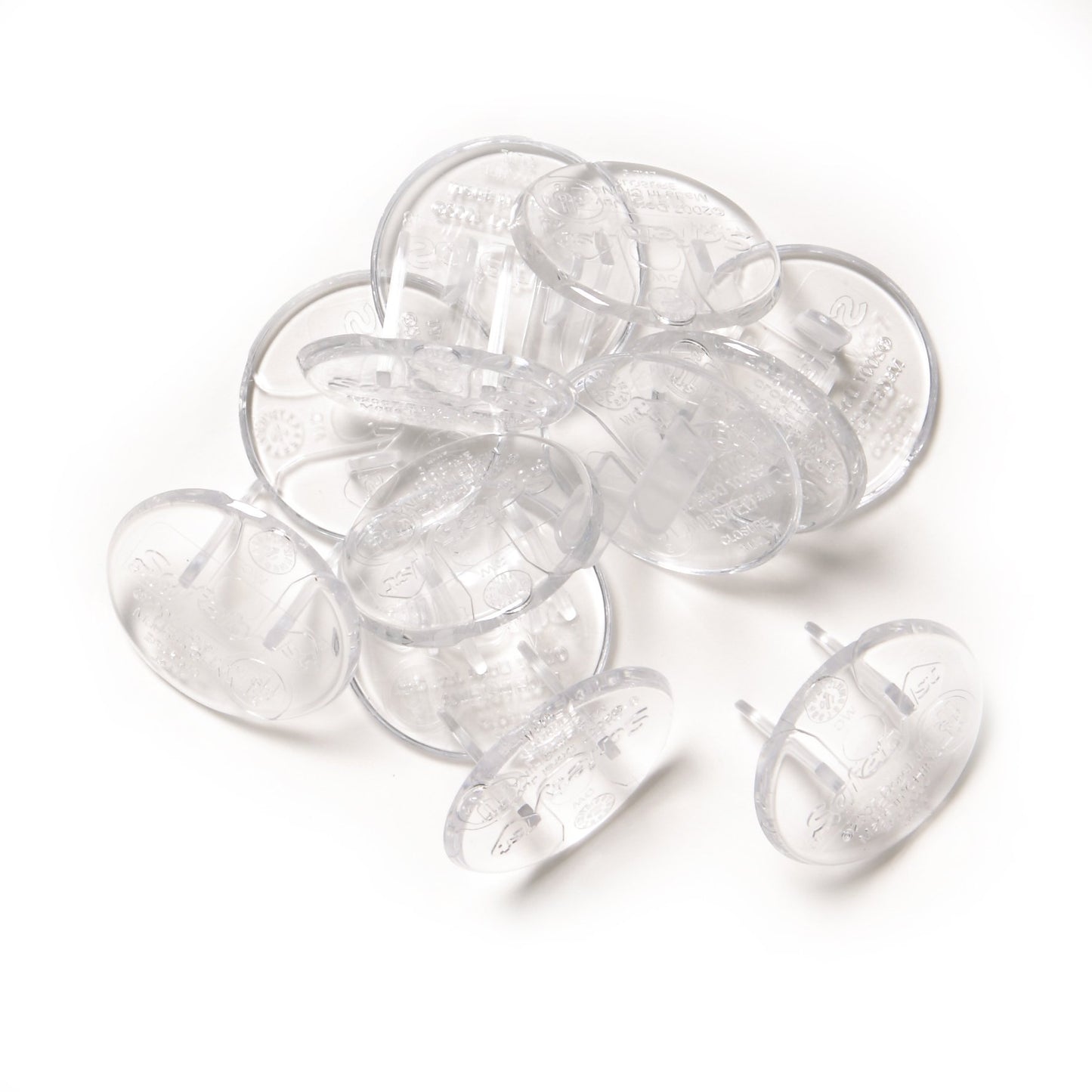Safety 1St 12 Pack Ultra Clear Outlet Plugs