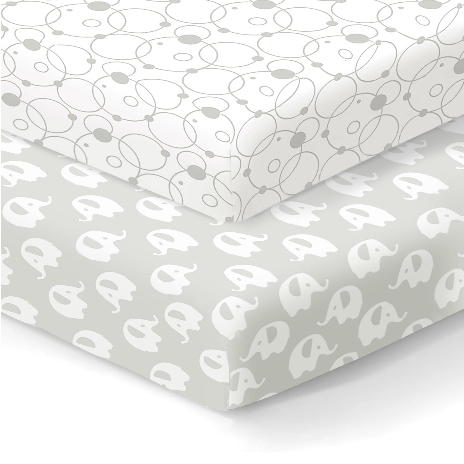 100% Organic Cotton Fitted Sheets for Graco Pack n Play, Babyletto, Pamo Babe, Hiccapop, Dream on Me, Evenflo, Baby Trend, Hygge