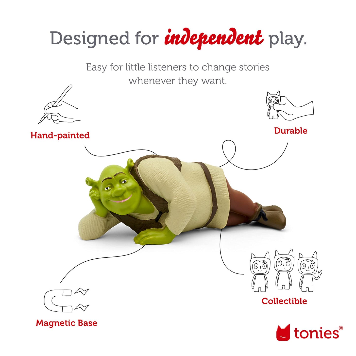 Tonies Shrek Audio Toy Figurine