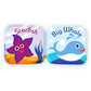 Floating Baby Bath Books - Bath Books for Babies, Infants - Waterproof, Mold-Free Bath Toys for Learning & Early Education (Set