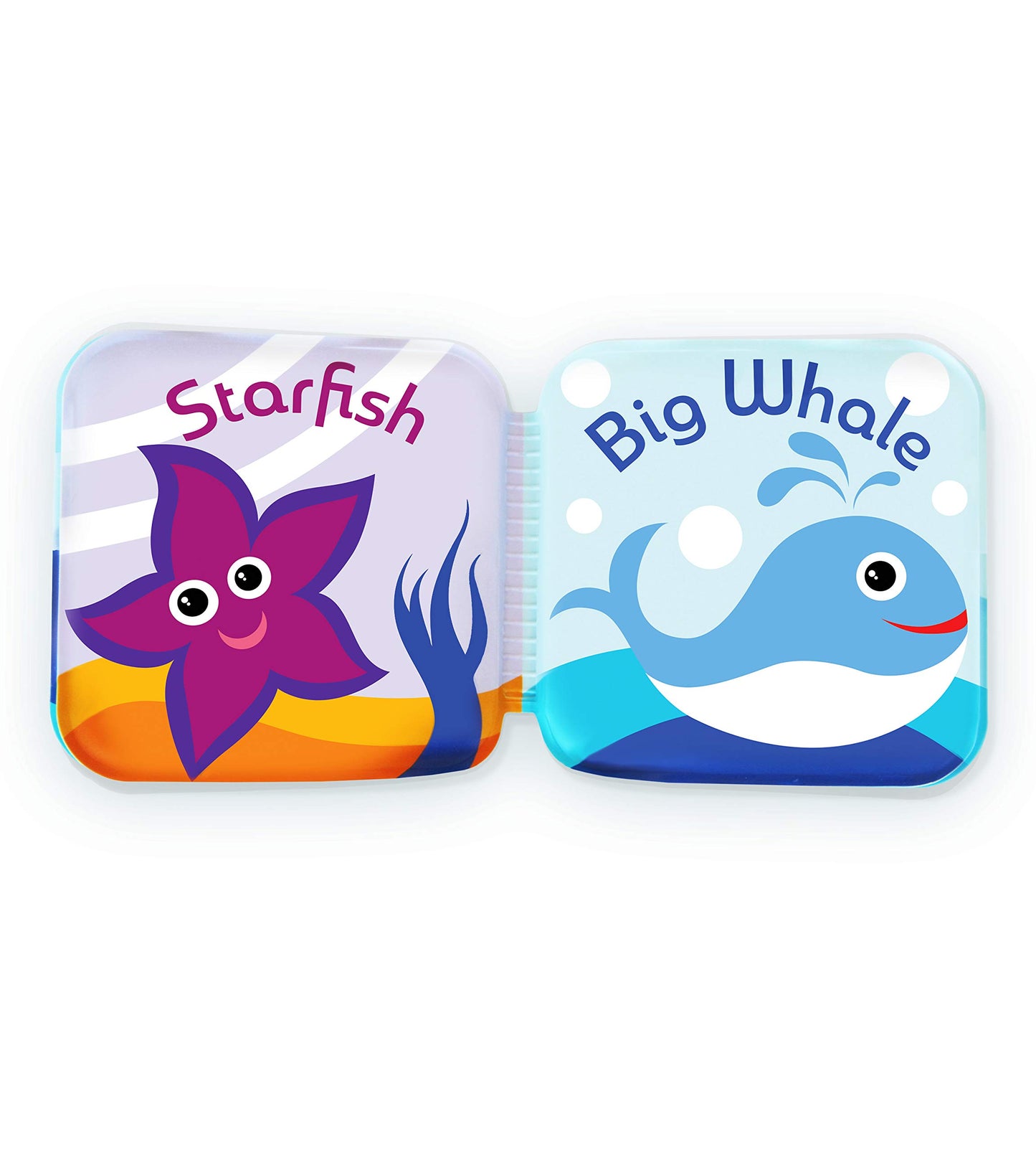 Floating Baby Bath Books - Bath Books for Babies, Infants - Waterproof, Mold-Free Bath Toys for Learning & Early Education (Set