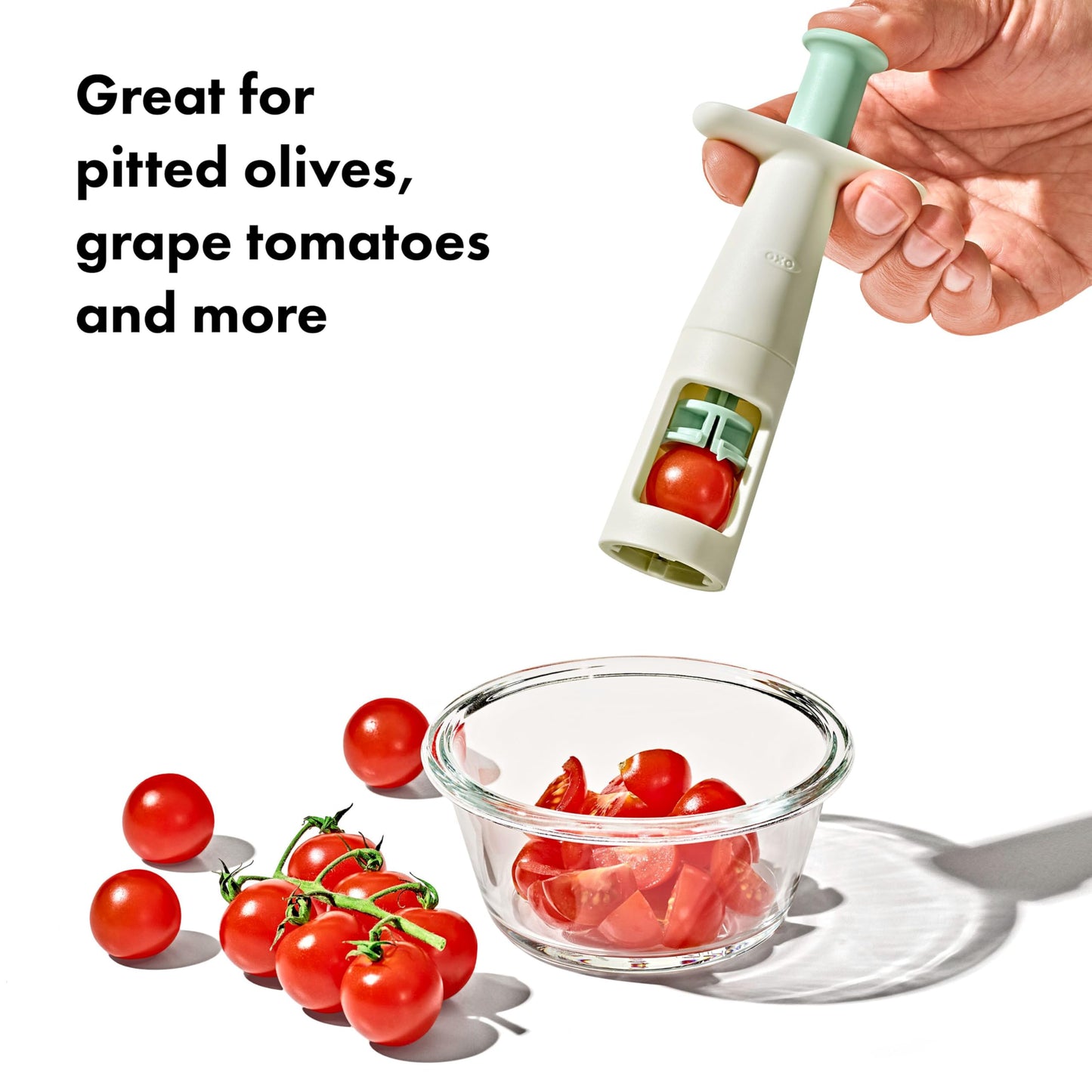 Oxo Tot Grape Cutter - Opal