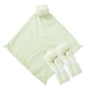 Angel Dear - Green Frog, Pair And A Spare Blankie Set, 3 Count (Pack Of 1)