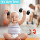 iPlay, iLearn Baby First Gym Rattle Set, Infant Dumbbell Weights Teething Rattles 3-6-12 Month, Newborn Workout Sensory Stroller