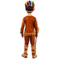Pgond Boys Indian Halloween Cosplay Costume With Colorful Feather Hat (10-12)