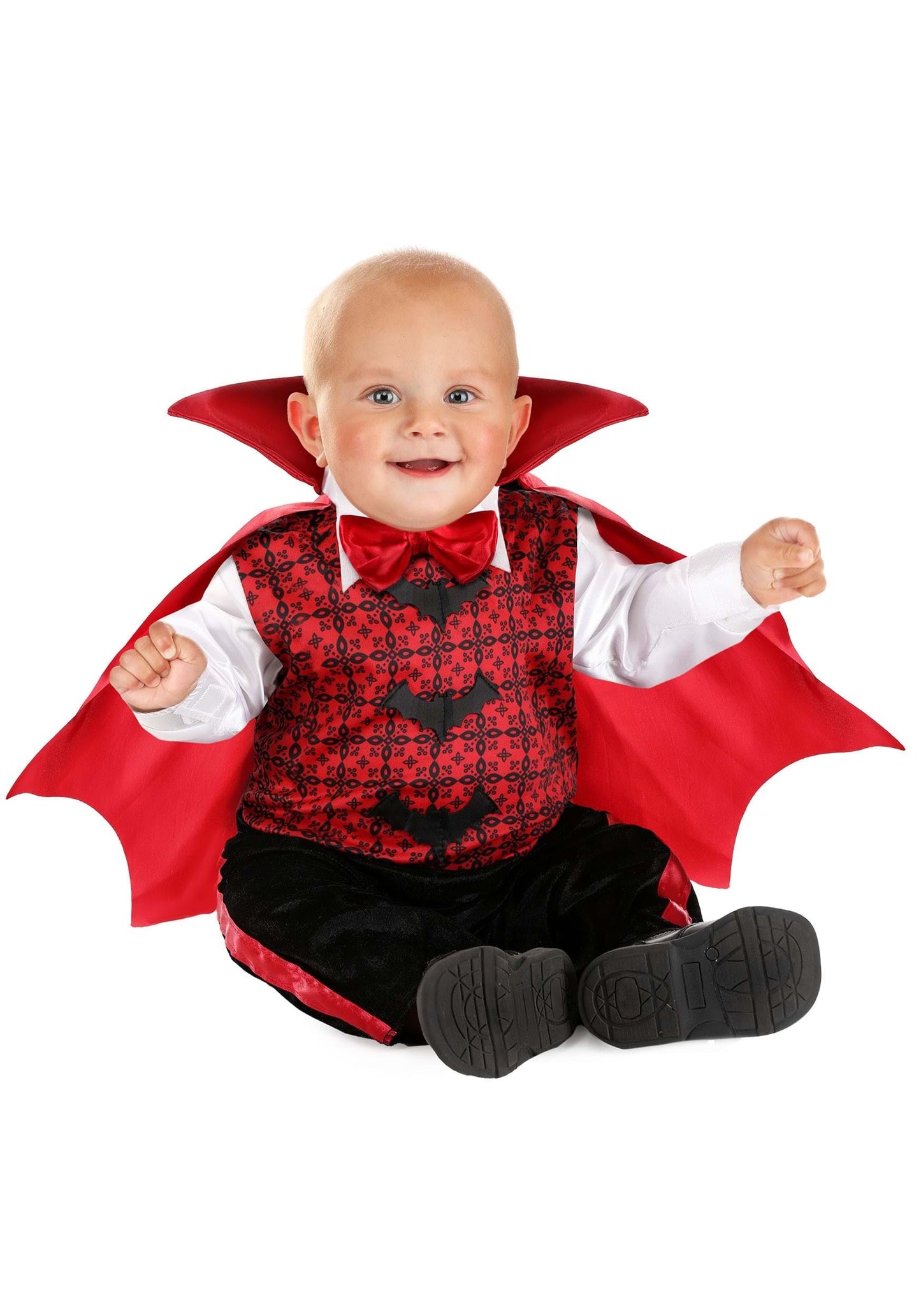 Fun Costumes Infant Count Cutie Vampire Costume - 12/18 Months - Red