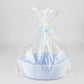Baby Gifts Basket Empty with Gifts Bag and Ribbon13?10?5?Gift Baskets to Fill Easter Baskets Birthday Baskets Small Woven Cotton