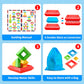 Hieoby Montessori Toys for 1 2 3 4 Year Old Boys Girls Toddlers Preschool Learning Activities 30Pcs Building Blocks Stacking Edu