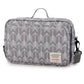 MOMIGO Diaper Caddy Tote Baby Stroller Bag Nursery Storage Bin , Wipes & Toys Mini Diaper Bag for Outdoor (Grey Arrow)