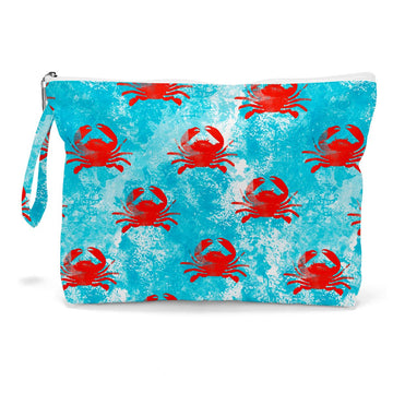 Fokongna Wet Bag, Travel Makeup Bag, Wet Dry Bag, Wet Bag for Swimsuit, Beach Pool Diapers Dirty Yoga Gym Clothes Zipper Pouch f