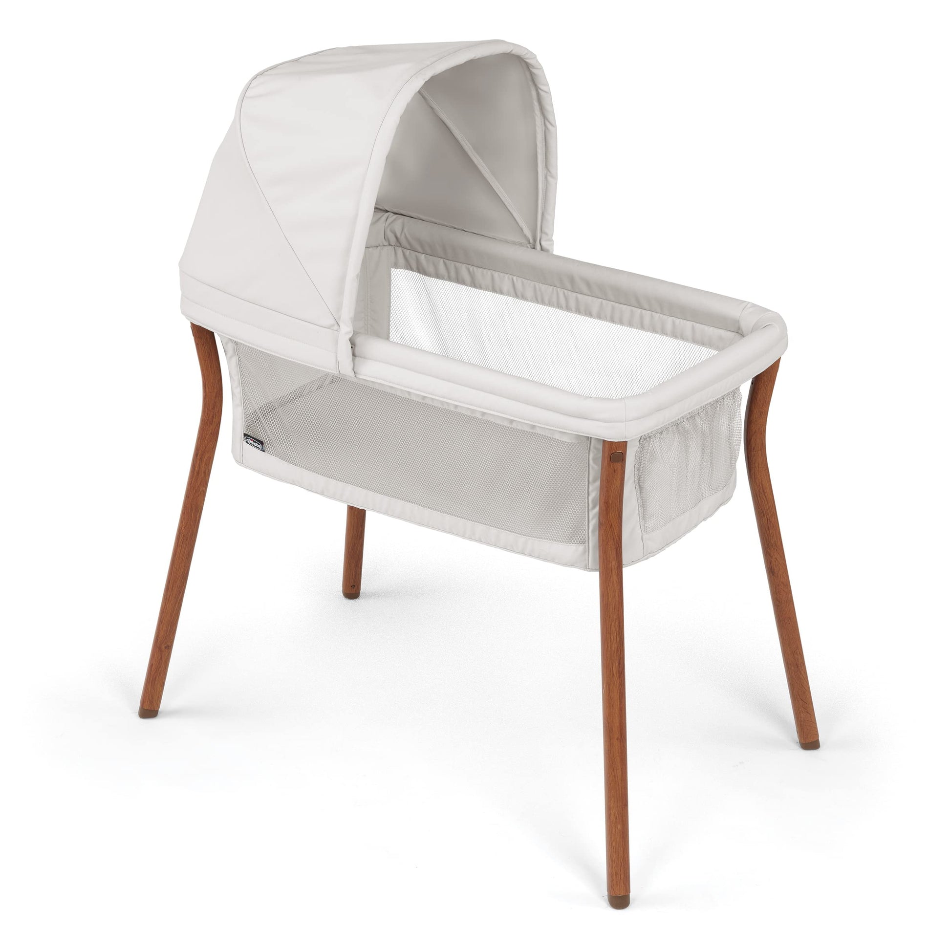 Chicco LullaGo Anywhere LE Portable Bassinet, Space-Saving Baby Bassinet with Canopy, Waterproof Mattress and Fitted Sheet, Incl