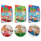 3 x Slime Baff Bundle from Zimpli Kids, Red, Green & Blue, Magically Turns Water into gooey, Colourful Slime, Slime Making Kit f