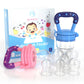 Baby Food Feeder/Fruit Feeder Pacifier Nibbler (2 Pack) - Infant Teething Toys | Silicone Feeder Baby | Mesh Teethers For Babies