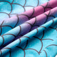 Funna Girls Mermaid Costume Princess Dress Up With Accessories Pink, 7-8 Years