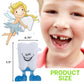 25Pcs Lost Teeth Saver Necklace Multicolor Tooth Boxes For Kids Keepsake Plastic Tooth Necklace