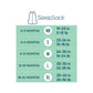 HALO SleepSack, 100% Cotton Wearable Blanket, Swaddle Transition Sleeping Bag, TOG 0.5, Llama Sand, Size X-Large