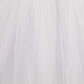 Lyxiof Toddler Tutu Dress Baby Girls Tulle Sleeveless Princess Party Sundress White 7 Years