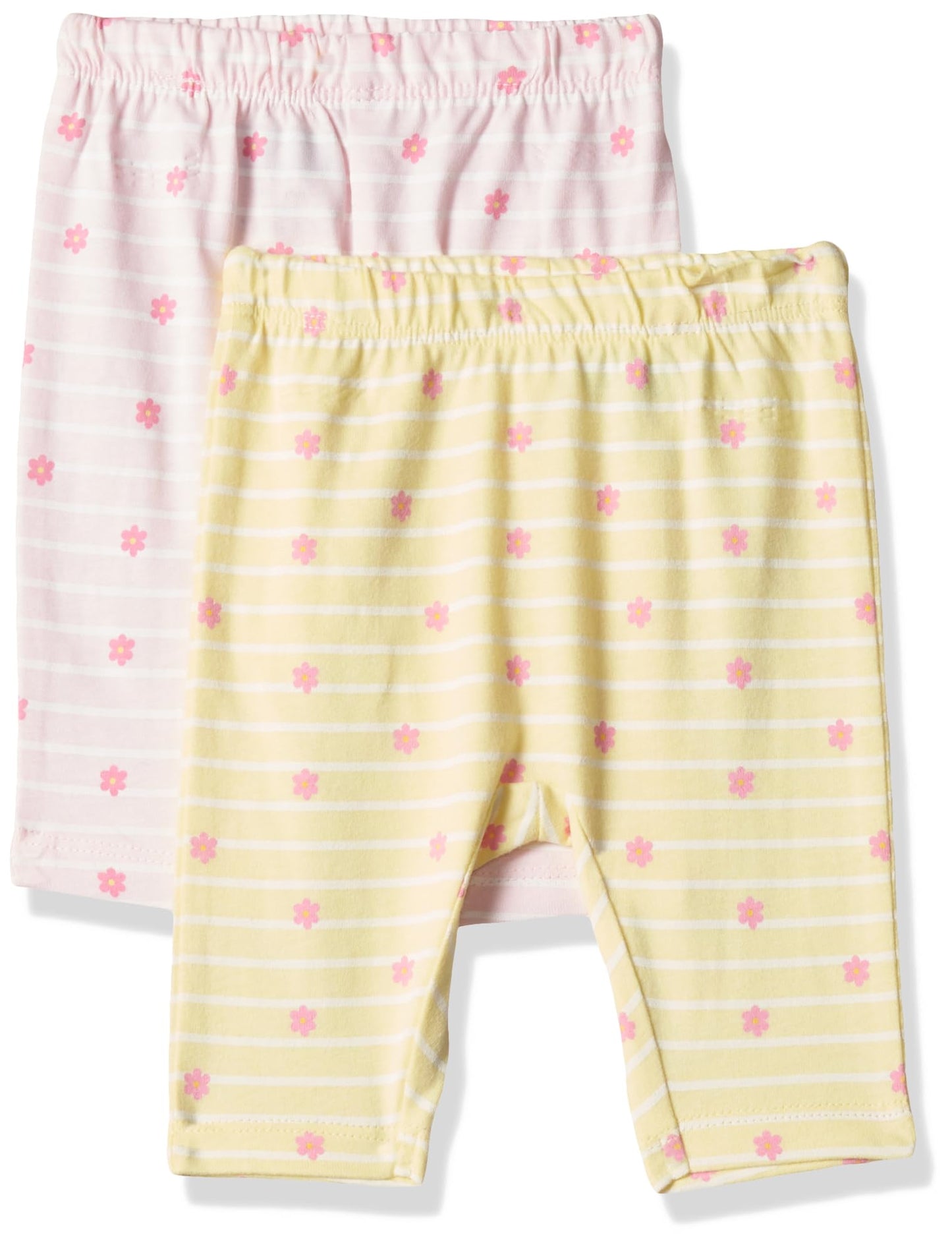 Pack of Two AOP Printe Leggings Girls Light Pink