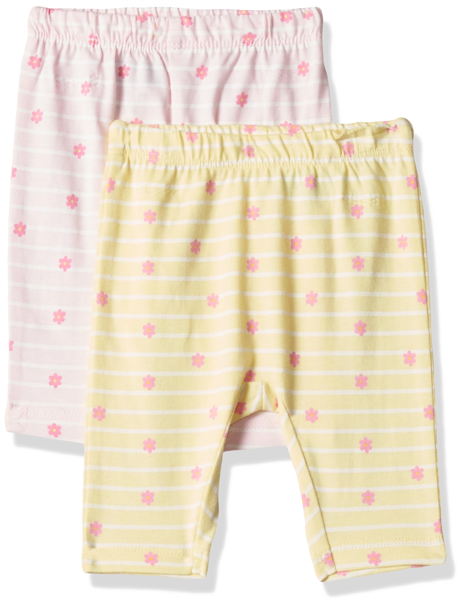 Pack of Two AOP Printe Leggings Girls Light Pink