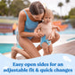 Huggies Little Swimmers Disposable Swim Diapers, Size 5-6 (32+ Lbs), 34 Ct (2 Packs Of 17), Packaging May Vary