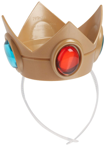 Disguise Nintendo Super Mario Brothers Princess Peach Crown and Amulet, No Size