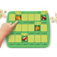 Genuine Fred, Match Up Memory Snack Tray Green Travel-Friendly Tray Measures 10 X 8.75 Inches