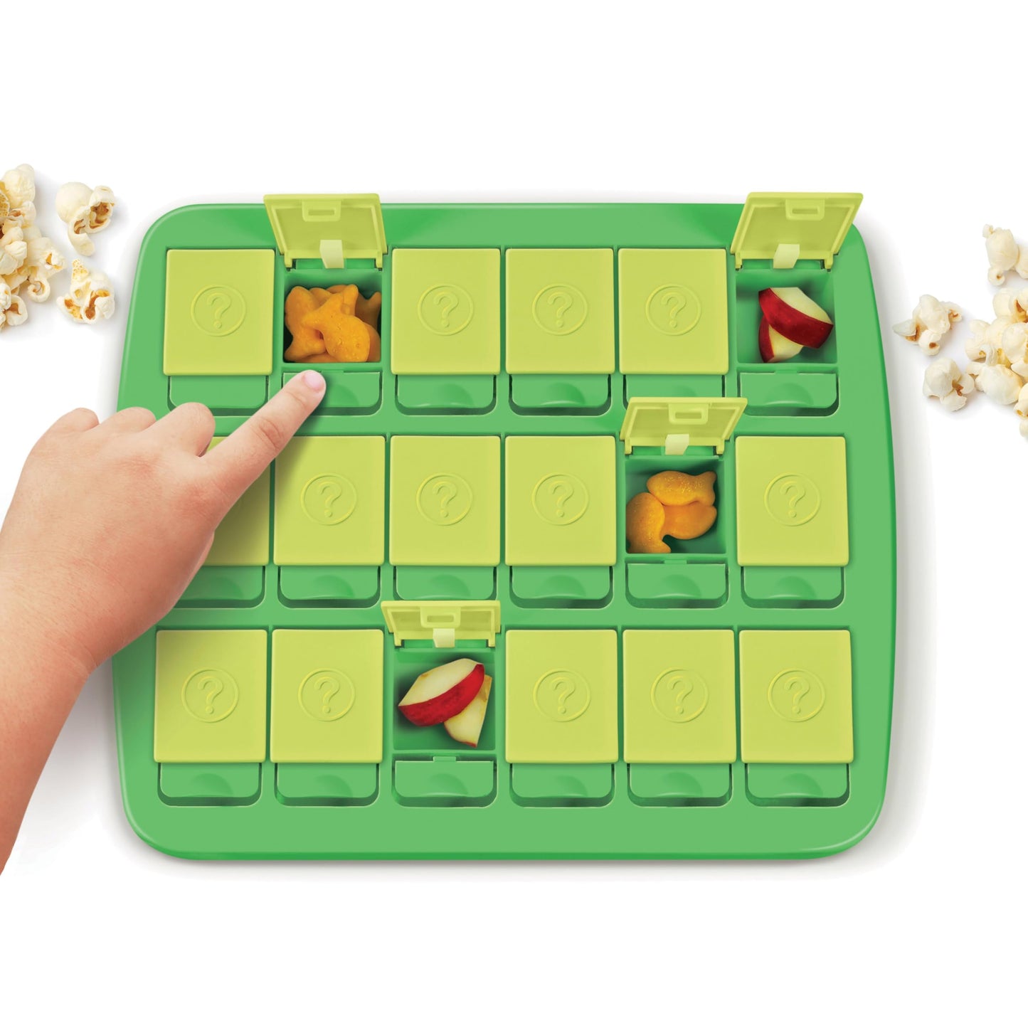 Genuine Fred, Match Up Memory Snack Tray Green Travel-Friendly Tray Measures 10 X 8.75 Inches