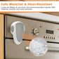 Gcrq 2 Pcs Oven Door Lock Child Safety, Oven Baby Proof Childproof Oven Front Lock Easy To Install And Use Heat-Resistant And Du