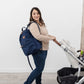 Natemia Diaper Backpack - Water-Resistant Baby Diaper Bag With Pockets, Stroller Straps And Portable Changing Pad