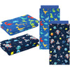 CroBlissful 2 Pcs Dinosaurs Nap Mat Cover for Boys Girls Sewn in Flap Design Blue Sleeping Kids Astronauts Nap Covers Soft Micro