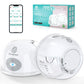Hands Free Breast Pump, Momspeace Breast Pumps With App & Timer, Wearable Breast Milk Pump Hand Free, Wireless Portable Electric
