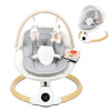 Baby Swing for Infants, Portable Electric Baby Swings with Bluetooth, 5 Swing Speed, 10 Lullabies, 5-Point Harness, Remote Contr