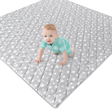 Baby Play Mat 50 ' X 50 ' Fit For Todale Baby Playpen, Premium Foam Mat Non-Slip Cushioned Baby Playpen Mat For Playing, Grey