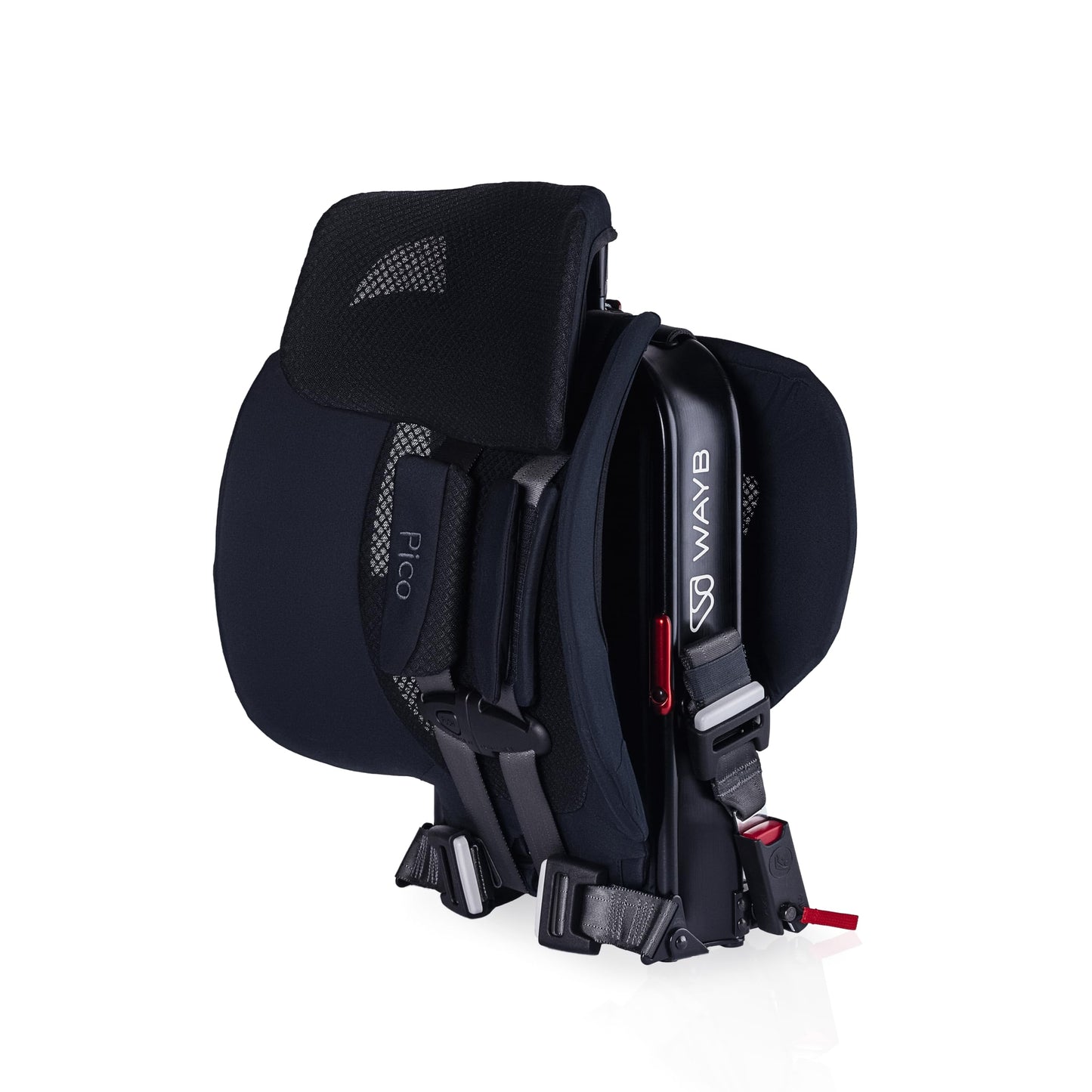 Wayb Re-Certified Pico Travel Car Seat - Lightweight, Portable, Foldable - Perfect For Airplanes, Rideshares And Road Trips - Fo