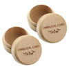 Thootyriaf Wooden Baby Fetal Hair/Umbilical Cord Memorial Box - Carved Memorial Box For Newborn Christening - Baby Gift (2Pcs)