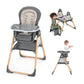 Ingenuity Proper Positioner Create Up Baby High Chair, 9 Modes of Use, Toddler Tower, Table and Chair, Foldable, Adjustable Foot