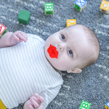 3Pcs Infant Pacifier, Funny Lips Baby Pacifiers, Soft Silicone Cute Pacifier Design With Kiss Lip, Cute Pacifier Lovely Mommy'S