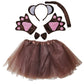 Kirei Sui Kids Animal Costume Tutu And Ear Headband Monkey