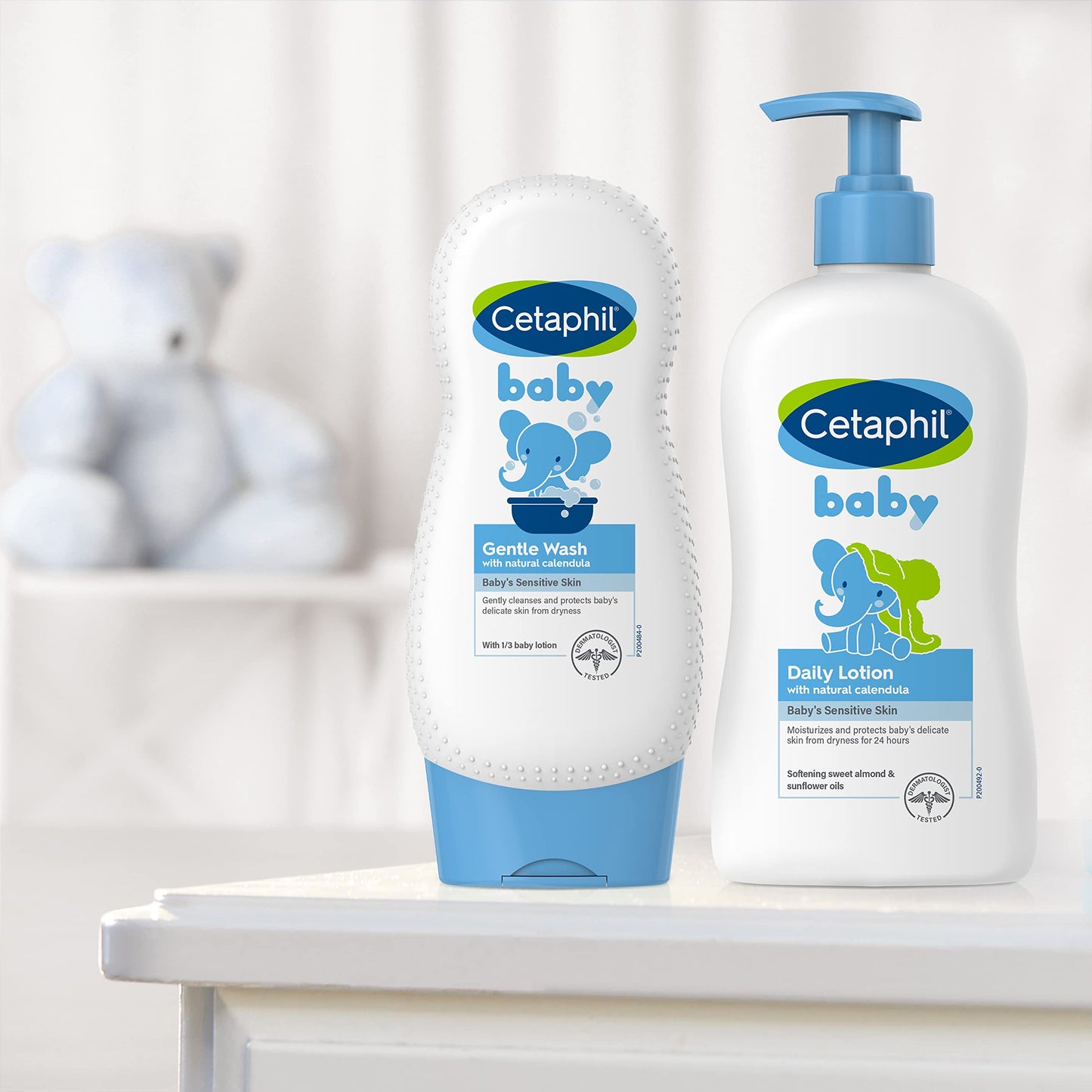 Cetaphil Baby Body Wash With Half Baby Lotion, Gentle Wash With Organic Calendula, Soothes Dry, Sensitive Skin For Everyday Use,