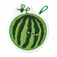 Valpval Watermelon Shaped Kids Bath Washcloth with Hanging Loop
