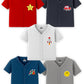 Kidbee Baby Cotton Half Sleeve Front Open Jabla Top/TShirt  Pack of 5 (in, Age, 9 Months, 12 Months, Regular, PLJHSMulti5pc